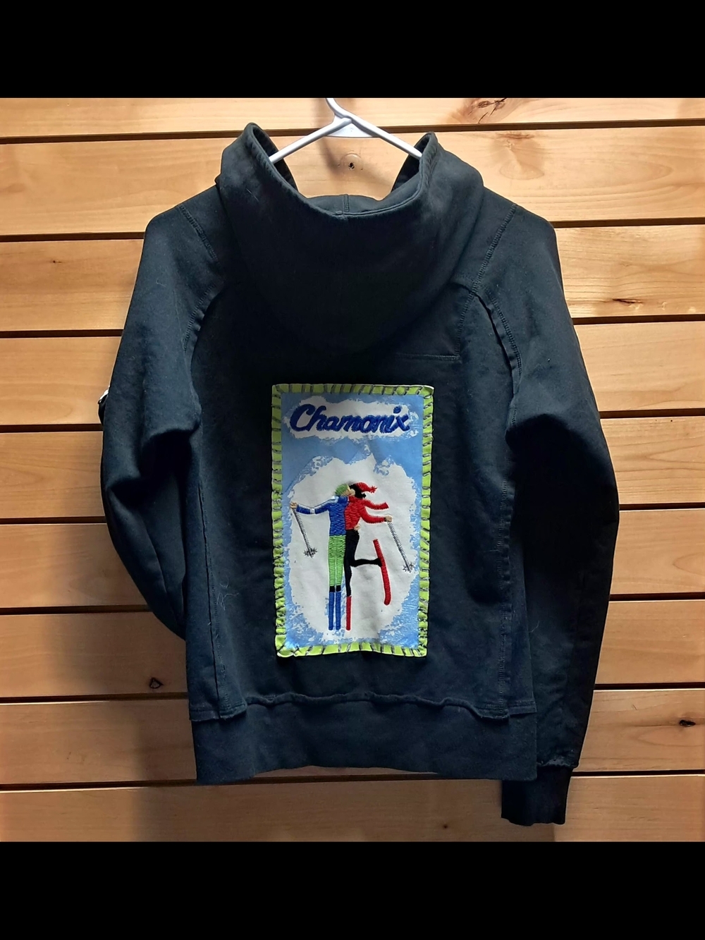 Neve Designs Chamonix Full-Zip Patchwork Hoodie Size S